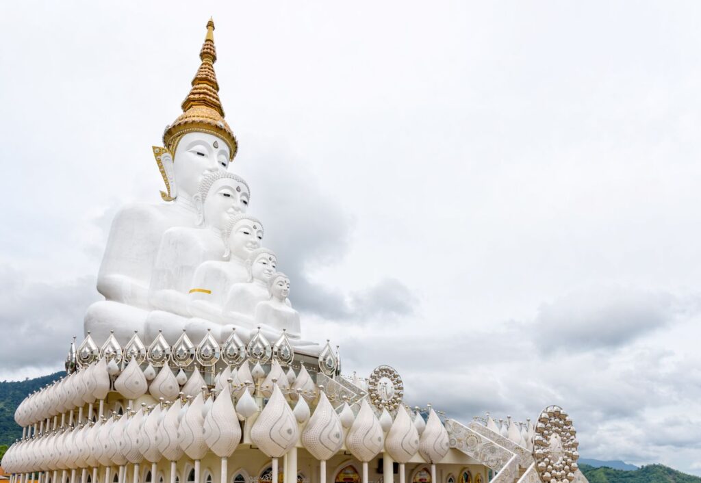 Buddha Statue At Wat Pha Sorn Kaew